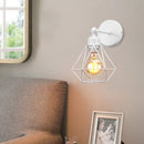 GobekUsa Industrial LED Wall Sconce Iron Bedside Lamp Retro Loft Indoor Lighting