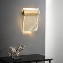 GobekUsa Heavenly Book LED Wall Lamp - Modern Acrylic Design for Living Room and Bedroom