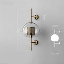 GobekUsa Industrial Wind Grid Wall Lamp for Living Room, Bedroom, Restaurant, Study, Loft