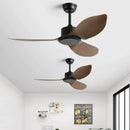 GobekUsa 48" DC Remote Control Ceiling Fan Plastic Blade Bedroom Indoor Industry 220V