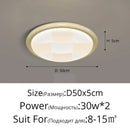 GobekUsa Cream Style LED Ceiling Lights - Modern Living Room Indoor Lighting