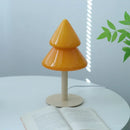 GobekUsa Christmas Tree Glass Table Lamp for Living Room & Bedroom Decor