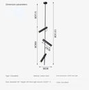 GobekUsa Black Adjustable LED Spot Light for Bedroom Living Room Sofa Decor