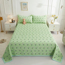 GobekUsa Cotton Double Bedspread Set with Floral Design for Healthy Home Bed Decor