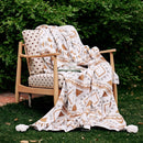 GobekUsa Boho Geometric Pattern Summer Blanket