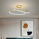 GobekUsa Heart Line LED Chandelier for Bedroom and Living Room