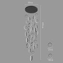 GobekUsa LED Pendant Lights: Modern Minimalist Hanging Chandelier for Living & Dining Room