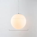 GobekUsa Glass Ball Pendant Lights - Nordic Minimalist Chandelier for Living Room & Bedroom