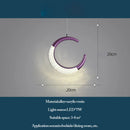 GobekUsa LED Ring and Moon Lamps Set - Modern Acrylic+Alloy Lighting Collection