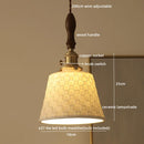 GobekUsa Ceramic LED Pendant Light Fixture Modern Hanging Lamp for Home Decor