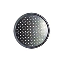 GobekUsa Carbon Steel Perforated Pizza Pan Non Stick Baking Tray with Holes
