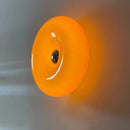 GobekUsa Glass Donut LED Wall Sconce for Living Room Bedroom Hallway Balcony Lighting