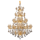 GobekUsa Elegant Crystal Chandelier for Living Room, Dining Room, and Bedroom