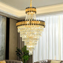 GobekUsa Crystal Chandelier: Modern Luxury for Duplex Villa, Hotel, Club, and Banquet Hall