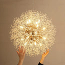 GobekUsa Dandelion Chandelier: Nordic Living Room, Bedroom, Dining Room Decor & Shop Pendant