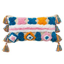 GobekUsa Boho Tassel Macrame Throw Pillow Covers - Luxury Home Decor for Bed Sofa