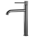 GobekUsa Brushed Gold Swivel Faucet for Bathroom Basin, Hot Cold Water Sink Crane