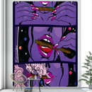 GobekUsa Abstract Woman Tarot Card Tapestry Wall Hanging for Boho Room Decor