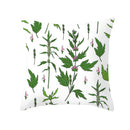 GobekUsa Autumn Maple Leaves Pillow Cases Short Plush Cushion Cover Sofa Pillowslip