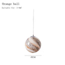 GobekUsa LED Acrylic Planet Pendant Light: Children Room Star Chandeliers for Living Room Bedroom