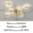 GobekUsa LED Chandelier Lights: Modern Lighting Fixtures for Living Room, Bedroom, Kitchen & Home Decor