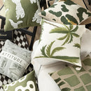 GobekUsa Embroidered Patchwork Cushion Cover 45*45 for Elegant Living Room Decor