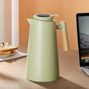 GobekUsa Insulation Kettle: Large Capacity Thermos Bottle with One-Key Temperature Display.