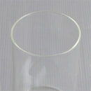 GobekUsa Clear Glass Cylinder Lamp Shade for E27 E26 Socket - Vanity Chandelier Floor Light