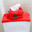 GobekUsa Christmas Toilet Decoration Set - Santa Claus Snowman Bath Accessories
