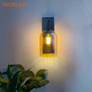 GobekUsa Industrial Glass Wall Lamps for Living Room Bedroom Aisle Staircase Decor