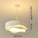 GobekUsa Designer LED Fabric Pendant Light for Bedroom, Home Decor, Hanging Chandelier