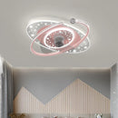 GobekUsa Ceiling Fan Light with 360° Rotation - Quiet & Stylish for Home Décor