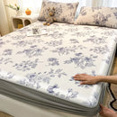 GobekUsa Cooling Ice Silk Mattress - 3Pcs, High Quality, Simple Pattern, Anti-Wrinkles.
