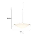 GobekUsa LED Glass Art Wall Lamp with Long Rocker Arm for Living Room and Studio