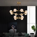 GobekUsa LED Pendant Chandeliers for Living Room Dining Room Indoor Lighting