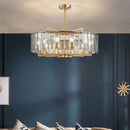 GobekUsa Glass Restaurant Chandelier: Modern Luxury Led Lighting Fixture for Living Room Home Decor