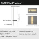 GobekUsa Aluminum Outdoor Wall Sconce IP54 Waterproof Light Fixture for Porch and Patio