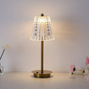 GobekUsa Diamond Touch Desk Lamp, Modern Metal, Bedside Atmosphere, Creative & Romantic