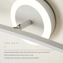 GobekUsa LED Wall Lamps: Modern Iron Baking Paint Craft Light for Bathroom Bedroom Living Room