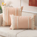 GobekUsa Bohemia Tassel Cushion Cover - 45x45cm/30x50cm