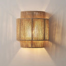 GobekUsa Hemp Rope Wall Lamp for Bedroom and Living Room