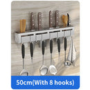 GobekUsa Kitchen Storage Shelf Knife Chopstick Holder Multi-functional Organizer