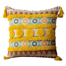 GobekUsa Boho Fringe Pillow Covers 45x45 - Luxury Decorative Cushions for Sofa and Bed