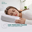 GobekUsa Comfort Side Sleeper Pillow with Ear Hole for CNH