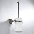 GobekUsa Gray Bathroom Accessories Set: Towel Rack, Toilet Brush Holder, Shelf, Soap Dish