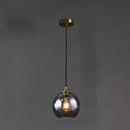 GobekUsa Glass Ball Pendant Lights: Modern Kitchen Dining Room Ceiling Lamp