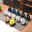 GobekUsa Ceramic Matcha Whisk Stand & Tea Bowl Holder for Kitchen and Dining
