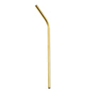 GobekUsa 304 Stainless Steel Reusable Straws Set for Drinks - Eco-Friendly Metal Curved & Straight