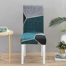 GobekUsa Geometric Stretch Chair Cover Slipcovers | Elastic Seat Case