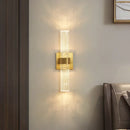 GobekUsa Bubble Crystal LED Wall Lamp: Modern Bathroom Living Room Bedroom Sconce Lighting